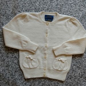 Ralph Lauren girls cashmere cardigan